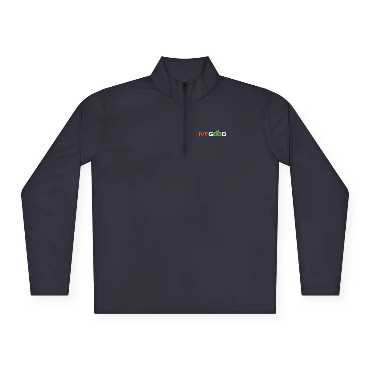 LiveGood Unisex Quarter-Zip Pullover — view 4