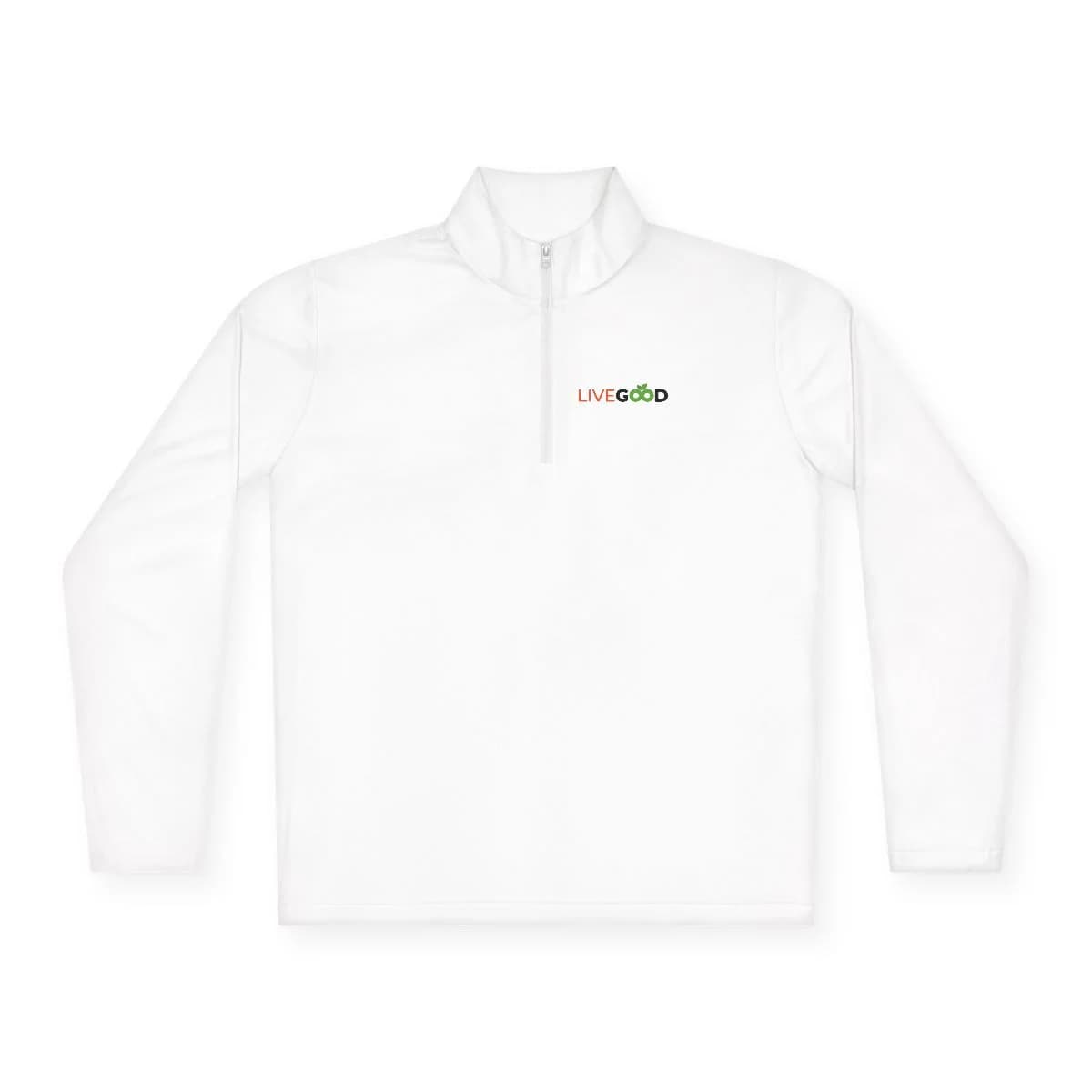 LiveGood Unisex Quarter-Zip Pullover — view 5