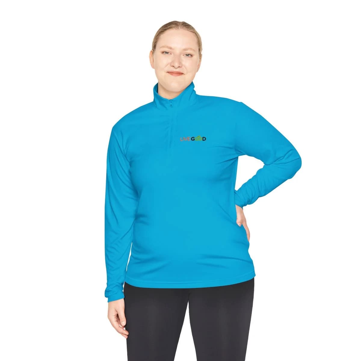LiveGood Unisex Quarter-Zip Pullover — view 12