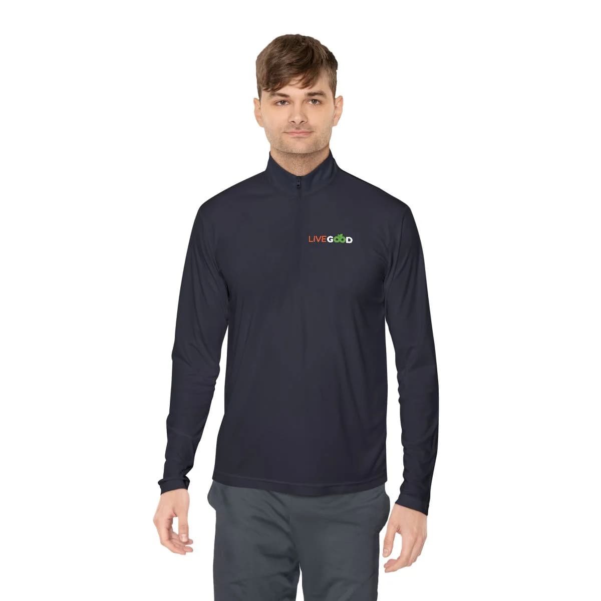 LiveGood Unisex Quarter-Zip Pullover — view 16