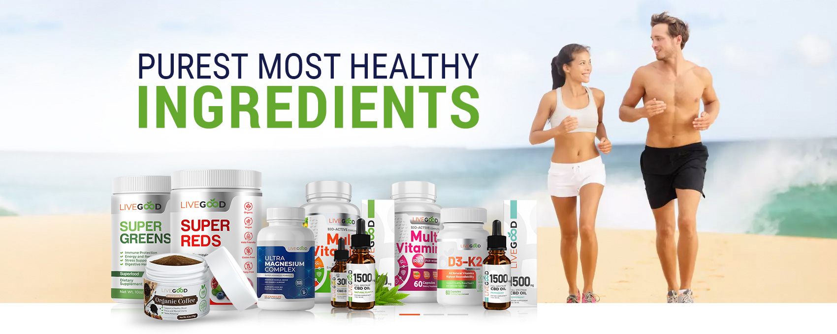 LiveGood High Quality Nutritional Supplements